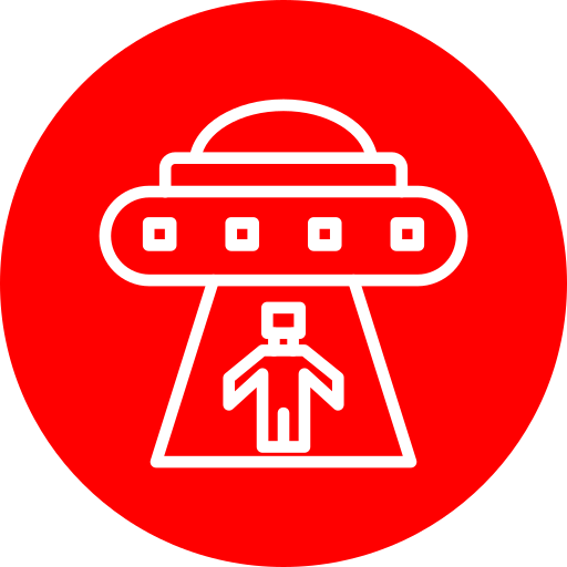 abducción extraterrestre icono gratis