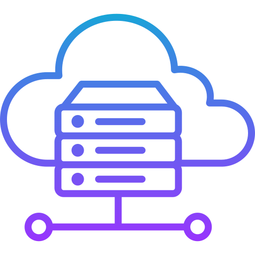 servidor en la nube icono gratis