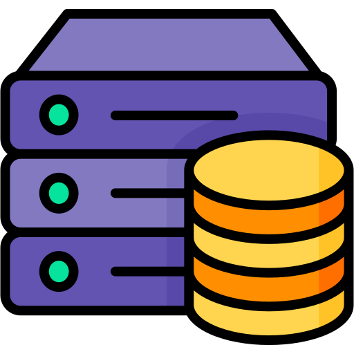 almacenamiento de base de datos icono gratis
