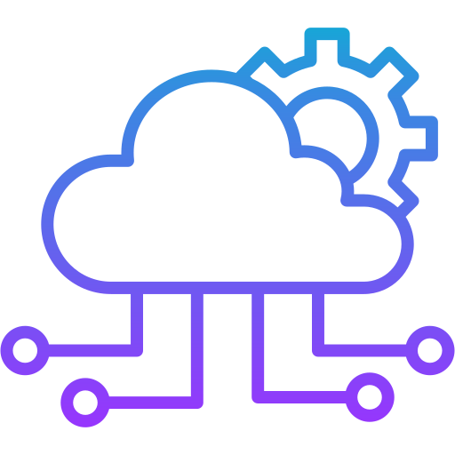 computación en la nube icono gratis