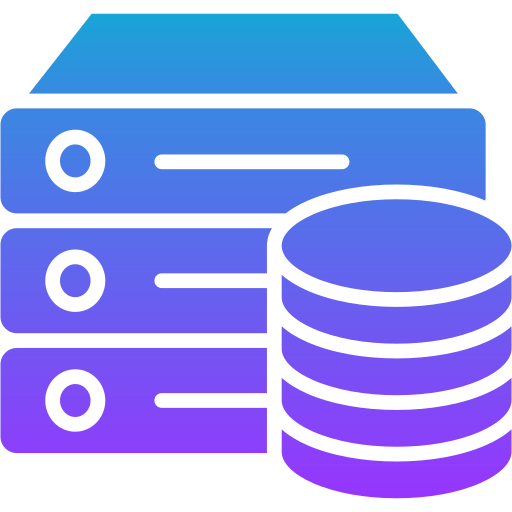 almacenamiento de base de datos icono gratis