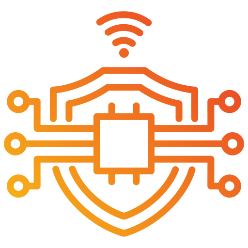 seguridad cibernética icono gratis
