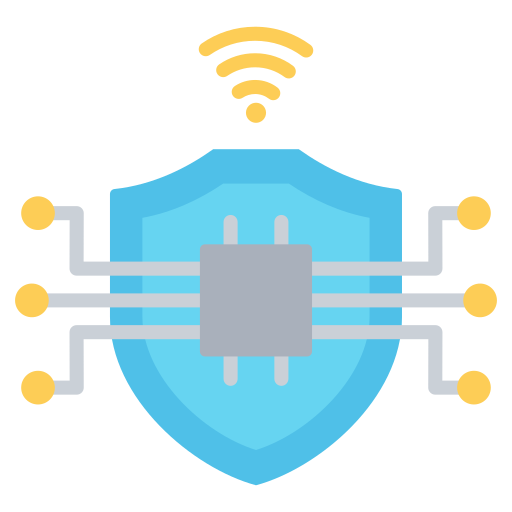 seguridad cibernética icono gratis