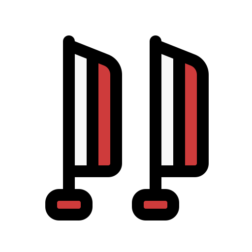 dekorative flagge kostenlos Icon dekorative flagge kostenlos Icon