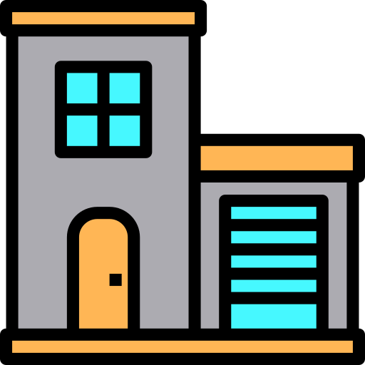 bâtiments Icône gratuit