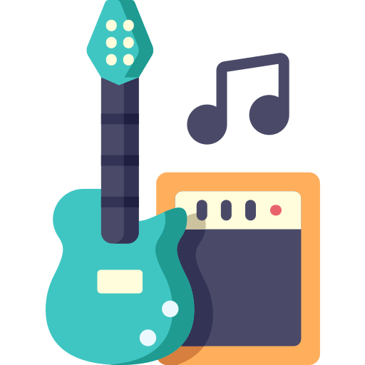 Guitarra eléctrica icono gratis