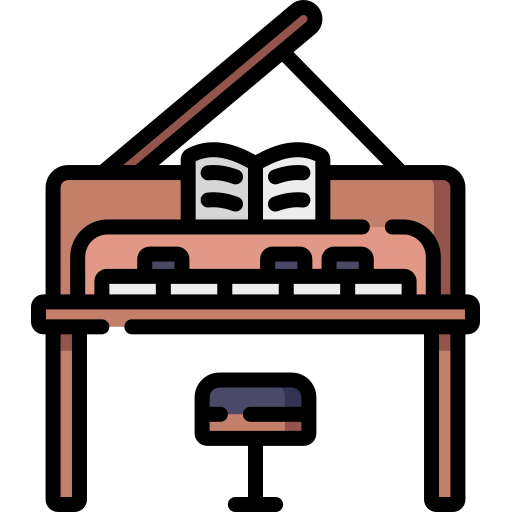 Piano icono gratis