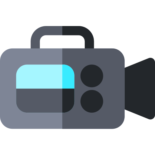 Câmera de vídeo grátis ícone