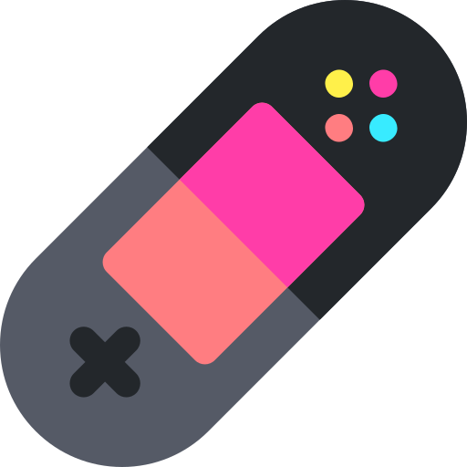 Console Basic Rounded Flat Icon