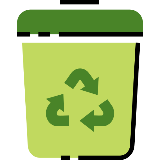 reciclaje de residuos icono gratis