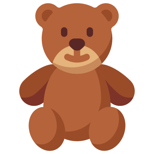 oso de peluche icono gratis