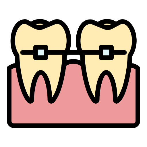 aparatos dentales icono gratis