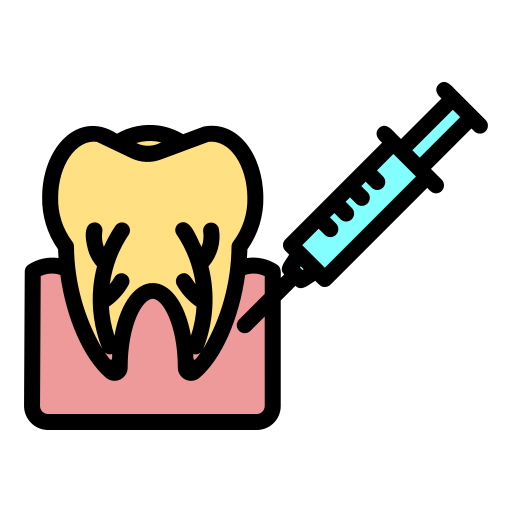 encía dental icono gratis