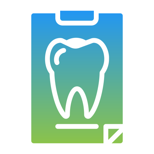 informe dental icono gratis