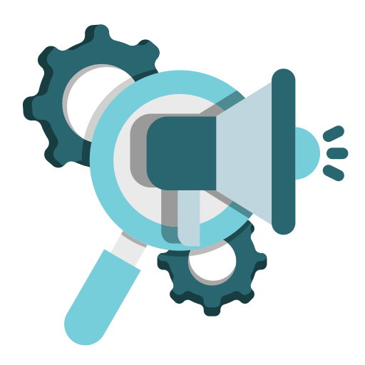 publicidad en motores de búsqueda icono gratis