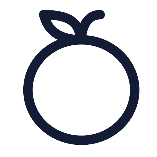 naranja icono gratis