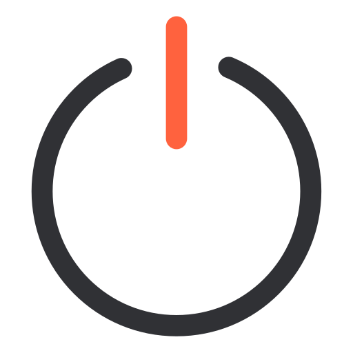 Shut down free icon