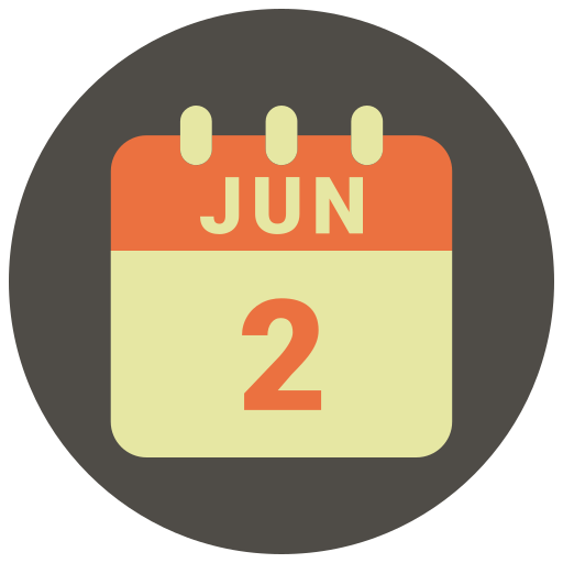 2 de junio icono gratis