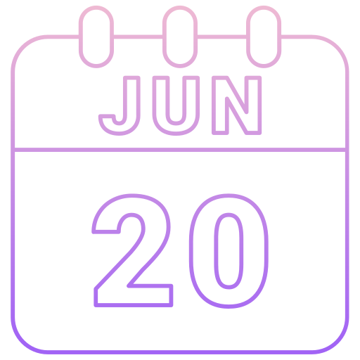 20 de junio icono gratis