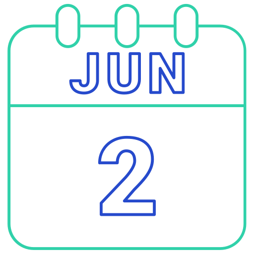 2 de junio icono gratis