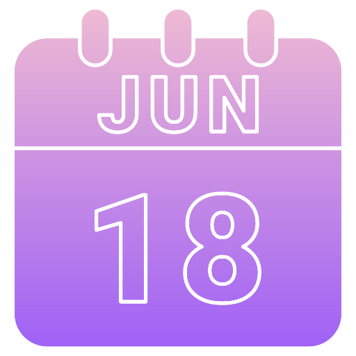 juin Icône gratuit