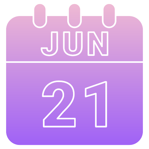 21 de junio icono gratis