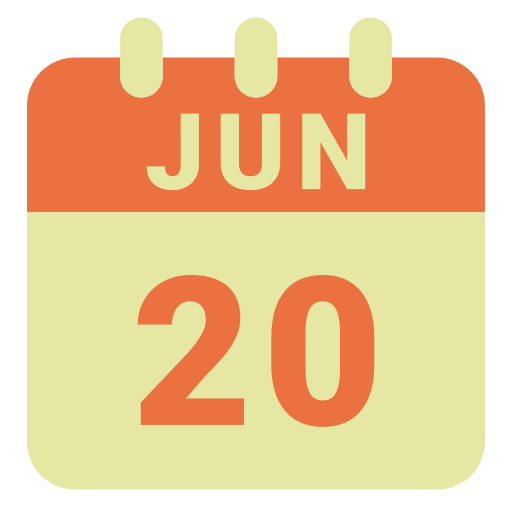 20 de junio icono gratis