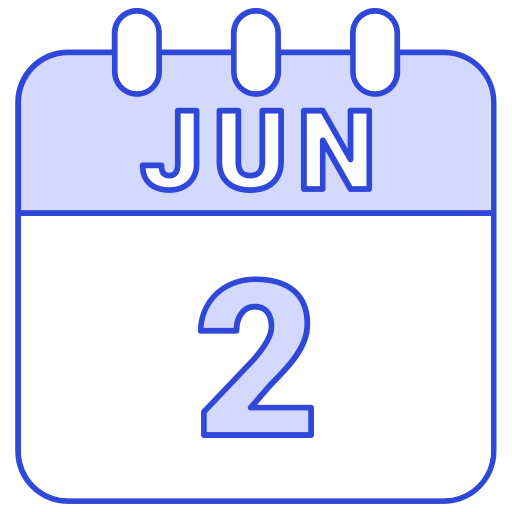 2 de junio icono gratis