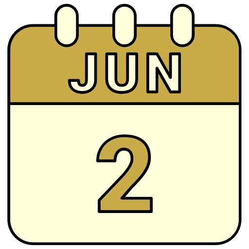 2 de junio icono gratis