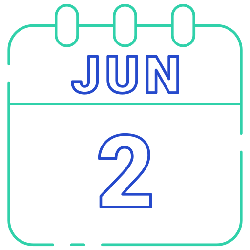 2 de junio icono gratis