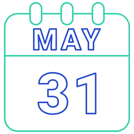 May 31 free icon May 31 free icon