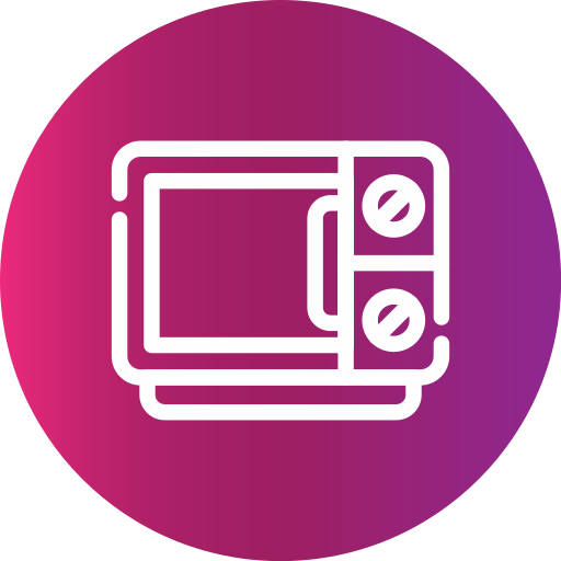 Microwave free icon Microwave free icon