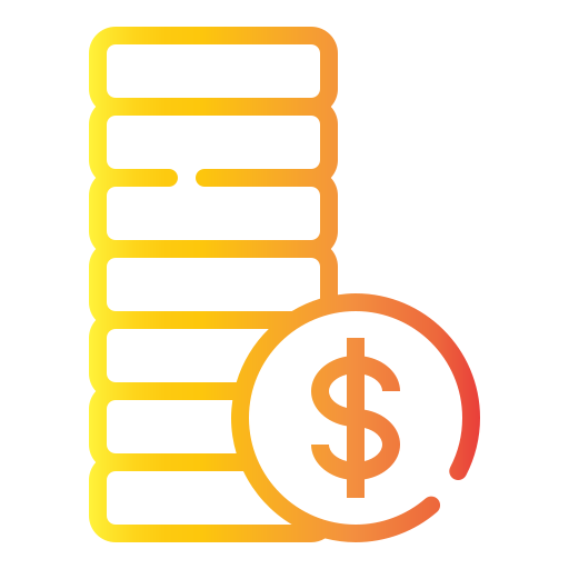 monedas icono gratis