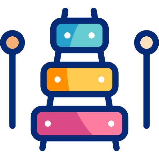 xilófono icono gratis