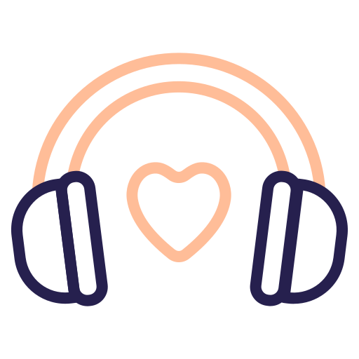 Écouter de la musique Icône gratuit Écouter de la musique Icône gratuit