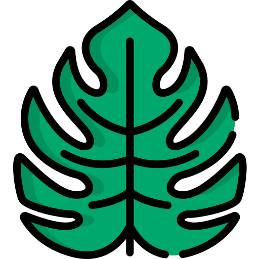 Leaf Special Lineal Color Icon