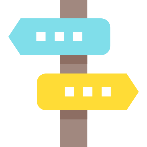 Poste indicador icono gratis