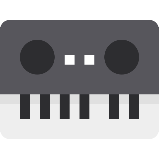 Piano icono gratis