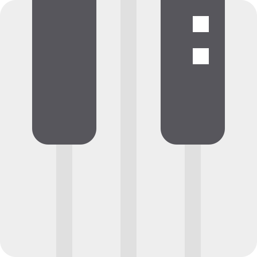 Piano icono gratis