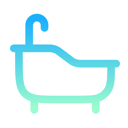 baignoire Icône gratuit baignoire Icône gratuit