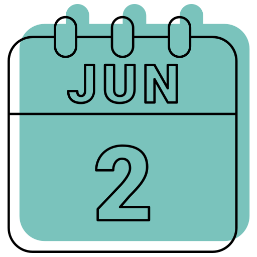 2 de junio icono gratis