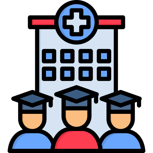 facultad de medicina icono gratis
