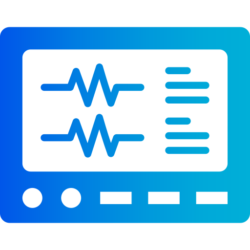 monitor de frecuencia cardíaca icono gratis