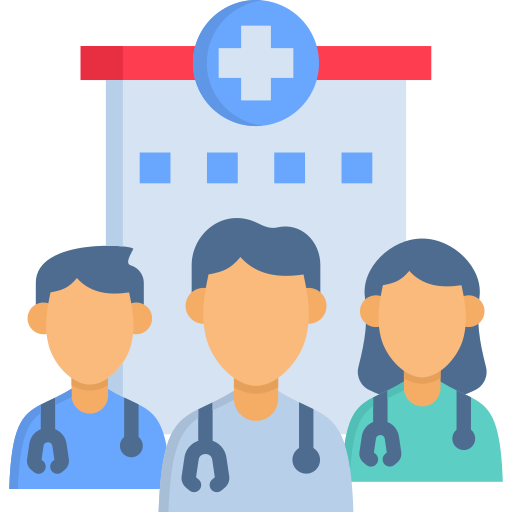 personal médico icono gratis