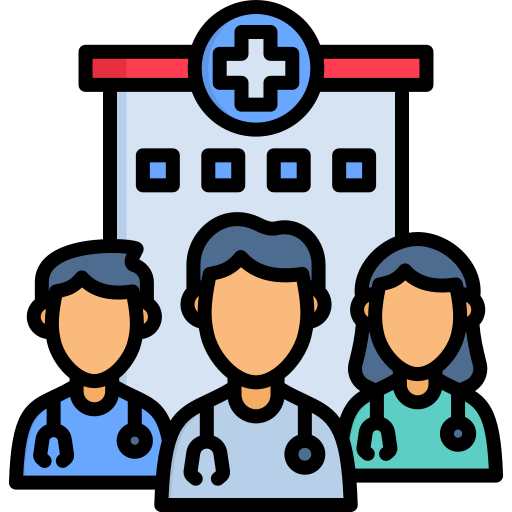 personal médico icono gratis
