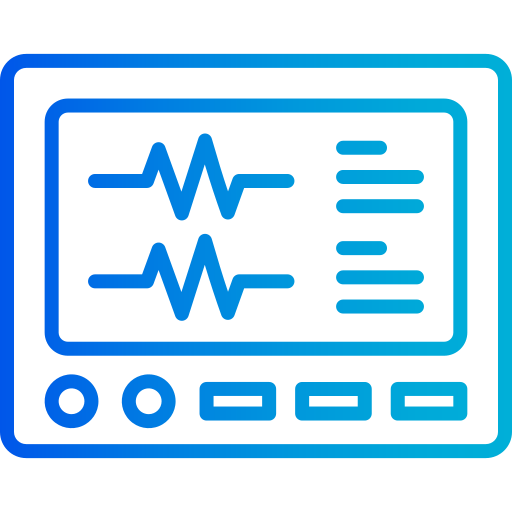 monitor de frecuencia cardíaca icono gratis