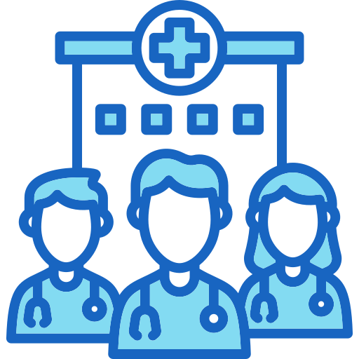 personal médico icono gratis