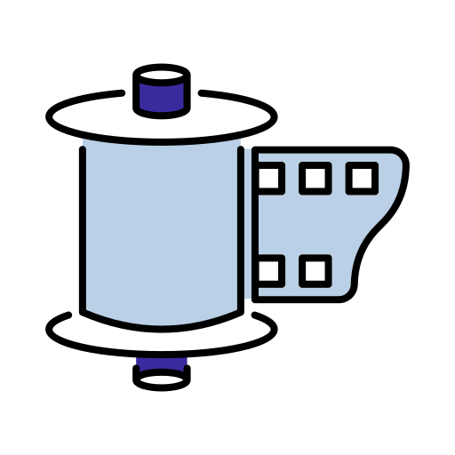 Рулон пленки бесплатно иконка Рулон пленки бесплатно иконка