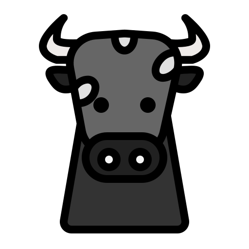 vaca icono gratis