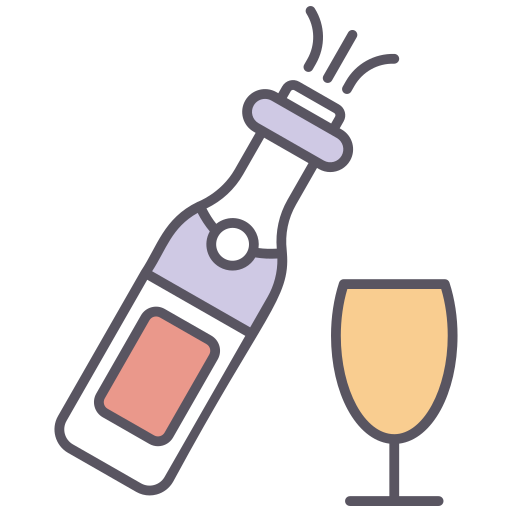 шампанское бесплатно иконка